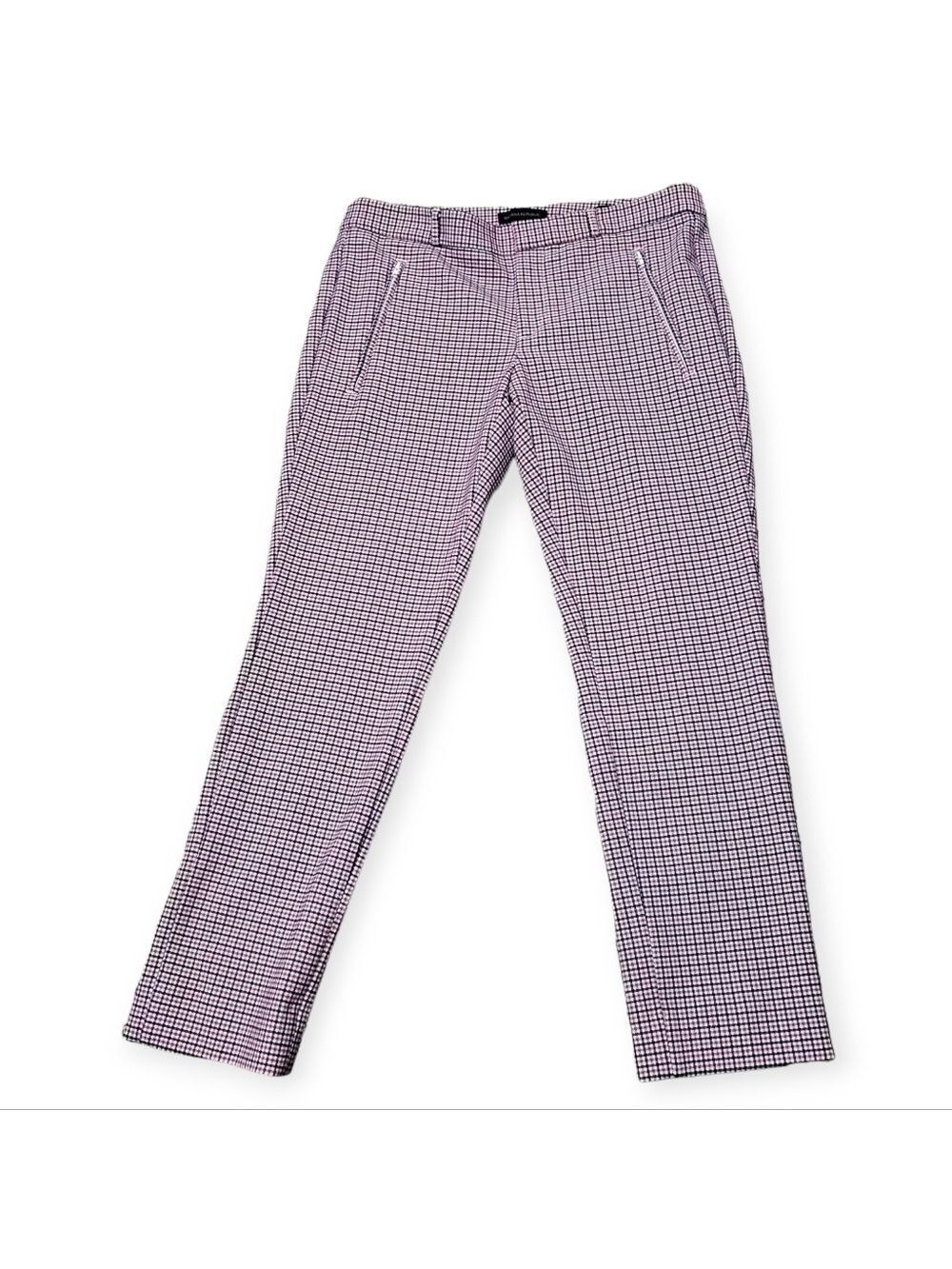 Banana Republic Sloan Fit Ankle Pants Size 8 Plaid